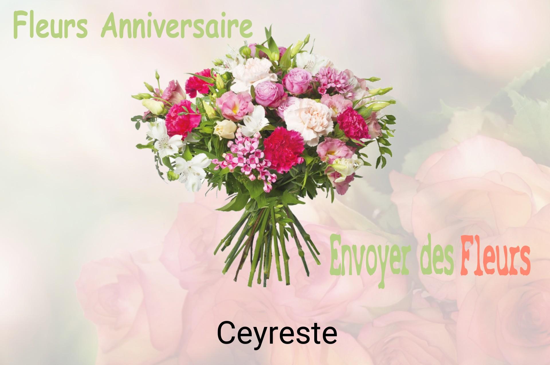 Bouquet de fleurs d’anniversaire livré à Ceyreste